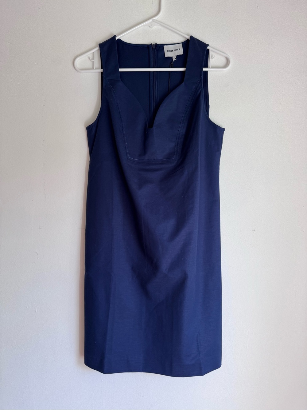 Bimba Y Lola NWT Sweetheart Neck Sheath Dress Size XS